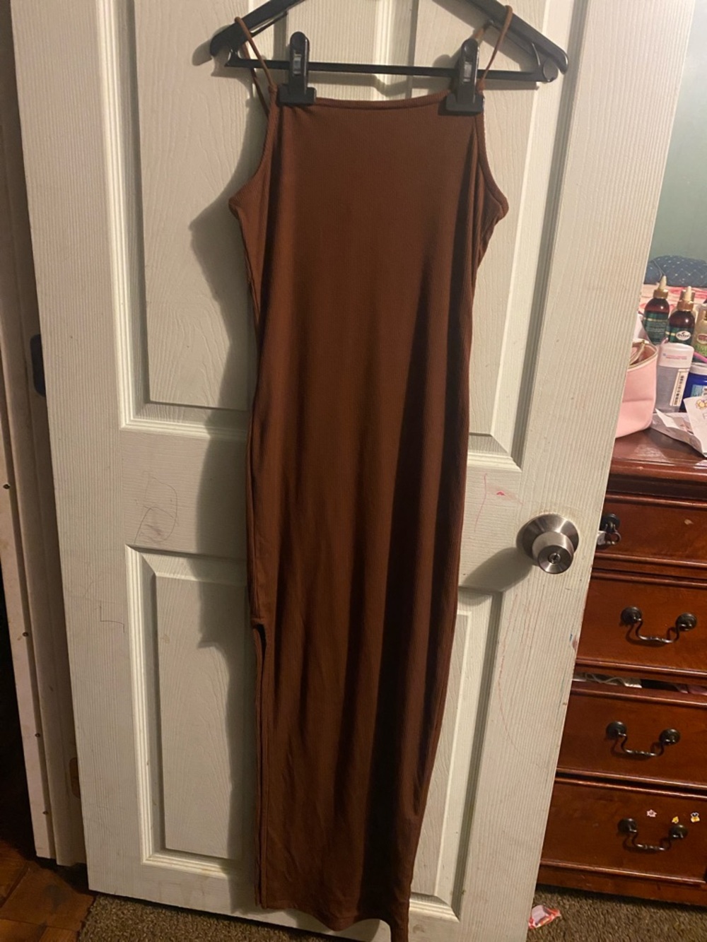 Rue21 Brown Sleeveless Maxi Dress